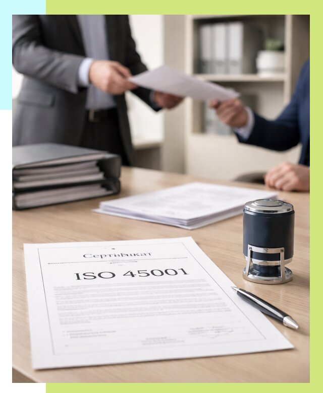 Сертификат ISO 45001 в Протвине под ключ от 45788 р. | Сертэкс